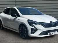 New Renault Clio Techno 143 HP (105 kW) 2025 White Hatchback