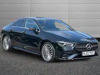 Used Mercedes CLA200 AMG Line Premium 175 HP (128 kW) 2023 Black Coupe