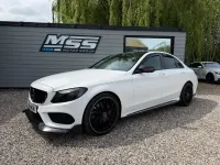 Begagnad Mercedes C250 AMG line 204 HK (150 kW) 2015 Vit Sedan