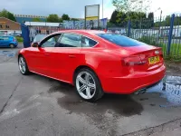Używany Audi A5 S-Line 170 KM (125 kW) 2010 Czerwony Coupe