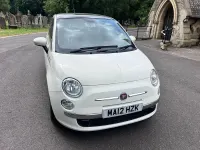 Used Fiat 500 Lounge 2012 White Hatchback