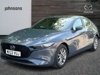 Begagnad Mazda 3 120 HK (88 kW) 2022 Grå Halvkombi