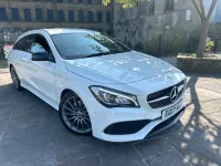 Used Mercedes CLA220 AMG line 177 HP (130 kW) 2017 White Coupe