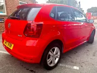 Used VW Polo Edition 60 HP (44 kW) 2017 Red Hatchback