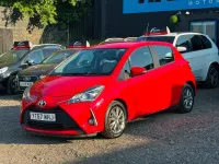 Used Toyota Yaris 2017 Red Hatchback