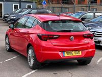 Used Vauxhall Astra Elite 2016 Red Hatchback