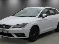 Used Seat Leon XCELLENCE Lux 150 HP (110 kW) 2020 White Estate