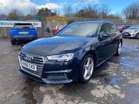 Used Audi A4 S-Line 190 HP (139 kW) 2016 Blue Estate