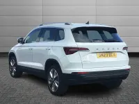 Used Skoda Karoq SE L 110 HP (80 kW) 2023 Moon white metallic SUV