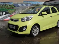 Used Kia Picanto 85 HP (62 kW) 2013 Green Hatchback