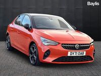 Used Vauxhall Corsa Elite 101 HP (74 kW) 2021 Orange Hatchback