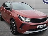 Used Vauxhall Grandland X Ultimate 131 HP (96 kW) 2024 Red SUV