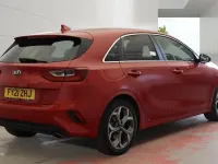 Used Kia Ceed 158 HP (116 kW) 2021 Red Hatchback