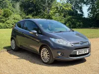 Used Ford Fiesta Titanium 2012 Grey Hatchback