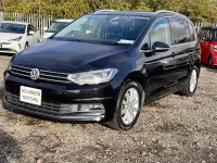 Used VW Touran SEL 140 HP (102 kW) 2016 Black MPV
