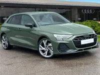 Used Audi A3 Black Edition 150 HP (110 kW) 2026 Green Hatchback