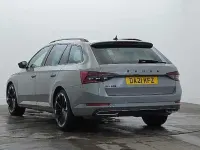 Used Skoda Superb SportlinePlus 190 HP (139 kW) 2021 Meteor grey Estate