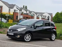 Begagnad Nissan Note Acenta 2014 Svart Halvkombi