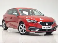Used Seat Leon FR 130 HP (95 kW) 2020 Red Hatchback