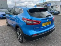 Used Nissan Qashqai N-Connecta 2018 Blue SUV