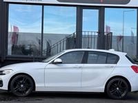 Used BMW 118 Sport Line 136 HP (100 kW) 2017 White Hatchback
