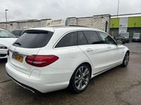 Used Mercedes C350e Premium Plus 2016 White Estate