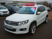 Used VW Tiguan R-line 150 HP (110 kW) 2015 White SUV