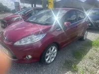 Used Ford Fiesta Titanium 96 HP (70 kW) 2012 Red Hatchback