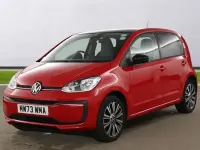 Used VW up! Black Edition 65 HP (47 kW) 2023 Red Hatchback