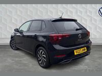 Used VW Polo Life 95 HP (69 kW) 2023 Black Hatchback