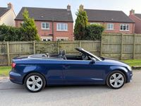 Usado Audi A3 Cabriolet Sport 150 CV (110 kW) 2014 Azul Descapotable