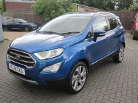 Used Ford Ecosport Titanium 2018 Blue SUV
