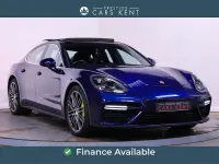 Used Porsche Panamera Turbo S 2019 Blue Hatchback