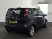 Used Nissan Note Tekna 110 HP (80 kW) 2010 Black Hatchback