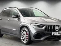 Used Mercedes GLA45 AMG AMG 421 HP (309 kW) 2021 Mountain grey SUV