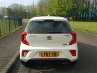 Used Kia Picanto GT-Line S 83 HP (61 kW) 2017 White Hatchback