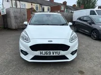 Second-hand Ford Fiesta ST-Line 140 CP (102 kW) 2019 Alb Hatchback