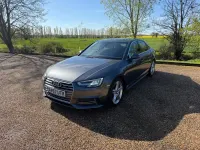 Used Audi A4 S-Line 150 HP (110 kW) 2017 Grey Sedan