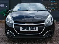 Used Peugeot 208 GT-line 110 HP (80 kW) 2016 Black Hatchback