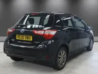 Used Toyota Yaris 100 HP (73 kW) 2020 Black Hatchback
