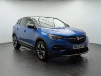 Used Vauxhall Grandland X Sport 130 HP (95 kW) 2019 Blue SUV
