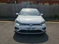 Used VW Golf VII R-line 150 HP (110 kW) 2017 White Hatchback