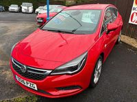 Used Vauxhall Astra SRi 2016 Red Hatchback