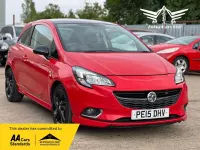 Used Vauxhall Corsa Edition 115 HP (84 kW) 2015 Red Hatchback