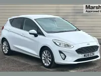 Used Ford Fiesta Titanium 99 HP (72 kW) 2018 White Hatchback