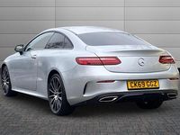 Used Mercedes E350 AMG line 299 HP (219 kW) 2019 Iridium silver Coupe