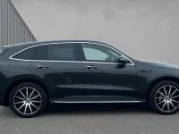 Used Mercedes EQC400 AMG line 300 kW (408 HP) 2023 Metallic paint graphite grey SUV
