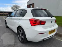 Used BMW 118 Sport Line 2016 White Hatchback
