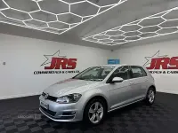 Used VW Golf VII Match 105 HP (77 kW) 2015 Silver Hatchback