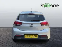 Used Kia Rio 89 HP (65 kW) 2017 Silver Hatchback